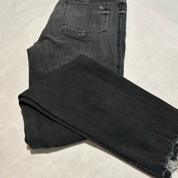 NWT Rag and Bone high waist skinny,raw edge hem, - Picture 4 of 5